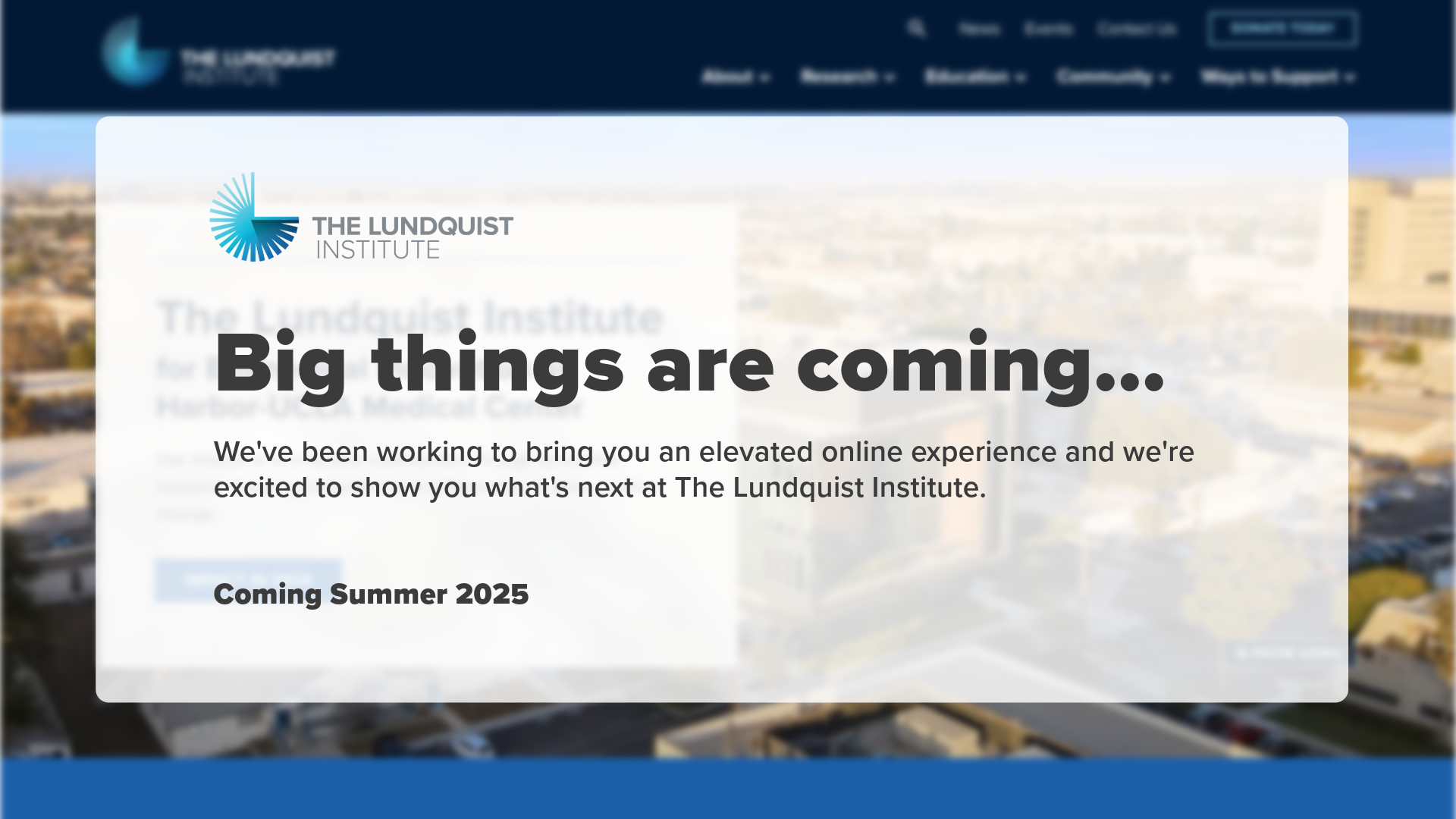Homepage Slider
