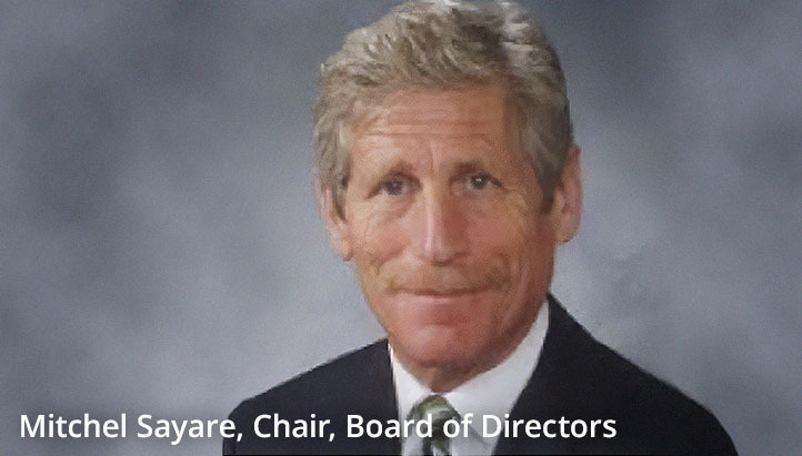 Mitchel Sayare, Chair, Board of Directors