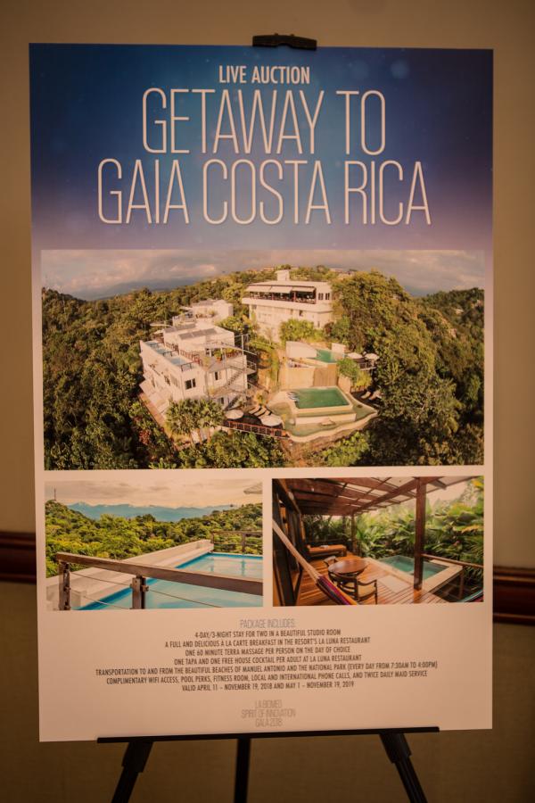 Live Auction Getaway to Gaia Costa Rica